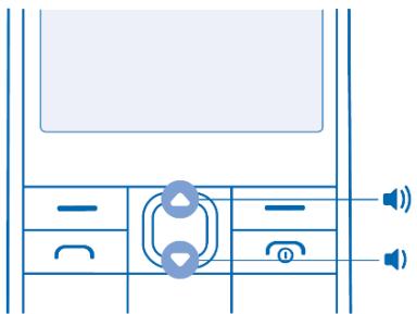 NOKIA 216 DS - Change the volume - 1