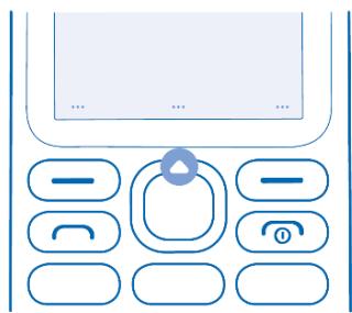NOKIA 216 DS - Open an app or select a feature - 4