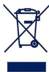 DELONGHI EOP 2046 - Avverenze per il correto smaltimento del prodotto ai sensi della Direttiva Europea 2002/96/EC e del Decreto Legislativo n. 151 del 25 Luglio 2005. - 1
