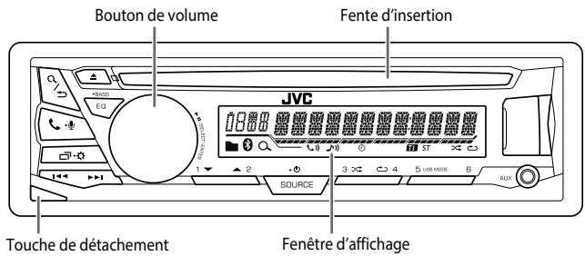 JVC KD-R971BT - Façade - 1