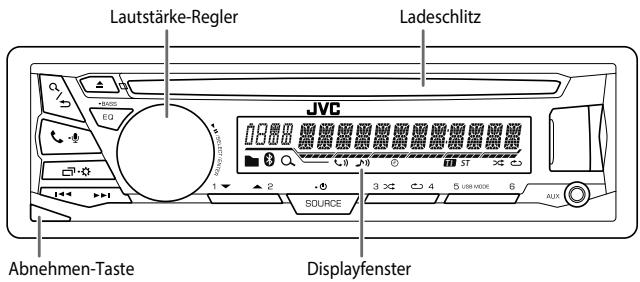 JVC KD-R971BT - Frontblende - 1