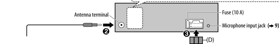 JVC KD-R971BT - Wiring connection - 9