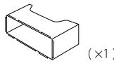 JVC KD-R971BT - Part list for installation - 3