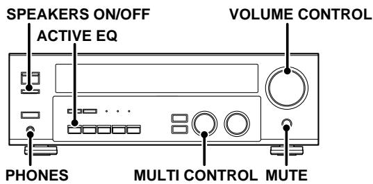 KENWOOD KRF-V4070D - Ajuste del sonido - 1