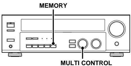 KENWOOD KRF-V4070D - Memoración manual de emisoras de radio - 1