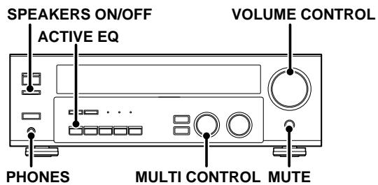 KENWOOD KRF-V4070D - Einstellen des Klangs - 1