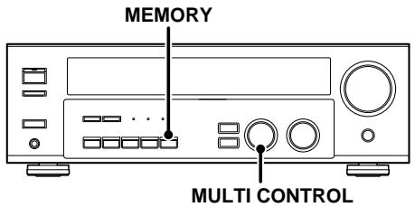 KENWOOD KRF-V4070D - Preselezione manuale delle stazioni radiofoniche - 1