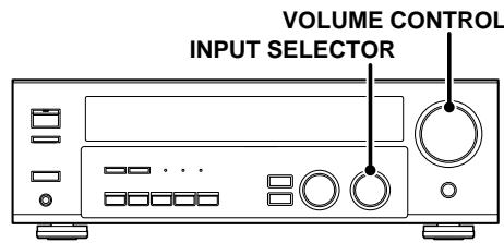 KENWOOD KRF-V4070D - Listening to a source component - 1