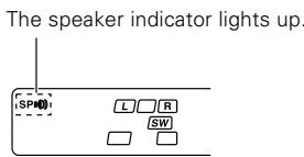 KENWOOD KRF-V4070D - Setting the speaker status - 1