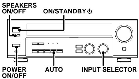 KENWOOD KRF-V4070D - Préparation de la lecture - 1