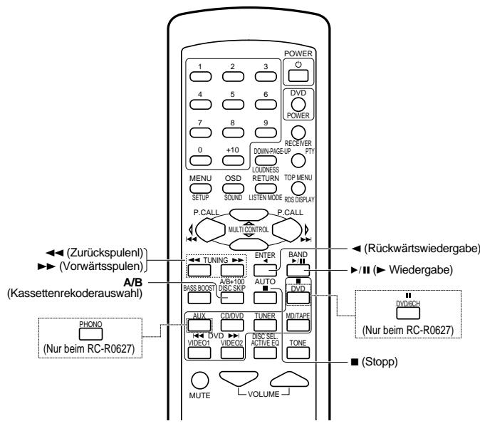 KENWOOD KRF-V4070D - Kassettendeck-, CD-Player- und MD-Recorderfungen - 1