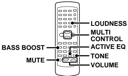 KENWOOD KRF-V4070D - Regolazione del suono - 2