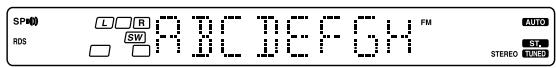 KENWOOD KRF-V4070D - Mit der Taste RDS DISPLAY wechseln Sie die Anzeige im Display. - 2
