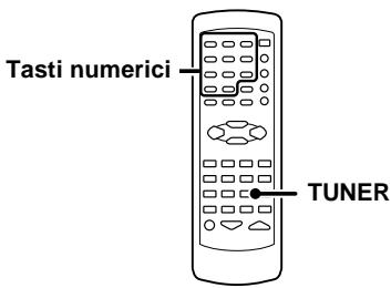KENWOOD KRF-V4070D - Ricezione delle stazioni preselezionate - 1