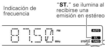 KENWOOD KRF-V4070D - Sintonizacion de emisoras de radio (non-RDS) - 7