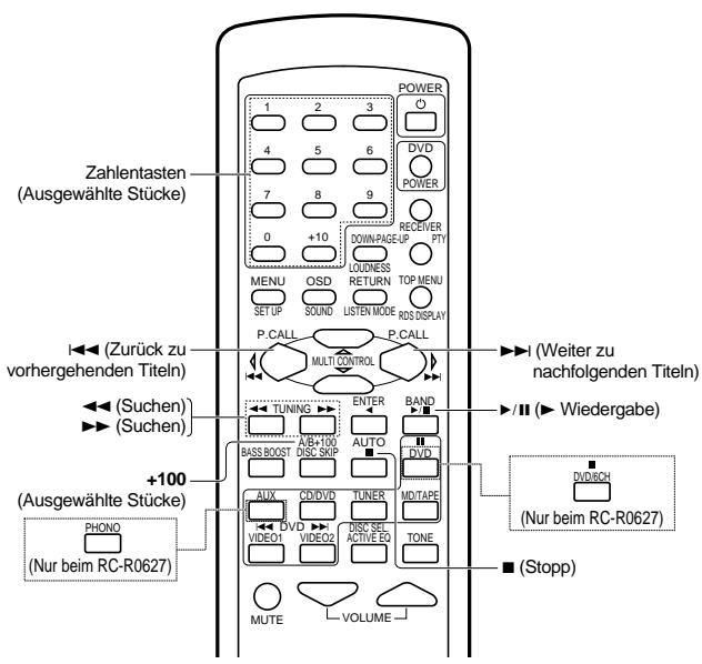 KENWOOD KRF-V4070D - Kassettendeck-, CD-Player- und MD-Recorderfungen - 3