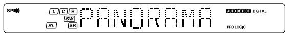 KENWOOD KRF-V4070D - Modus „Panorama" (nur Pro Logic II Music-Modus) - 1