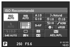 OLYMPUS OM-D E-M10 - Sensibilité ISO - 1