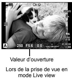 OLYMPUS OM-D E-M10 - Choix de l'ouverture (mode priorité ouverture A) - 1