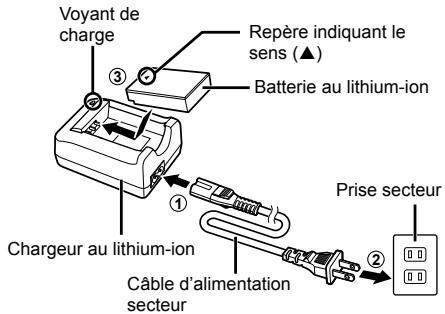 OLYMPUS OM-D E-M10 - Recharge de la batterie. - 1