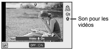 OLYMPUS OM-D E-M10 - Options de son pour videos (enregistrement du son avec les vidés) - 1