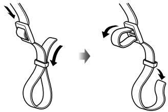 OLYMPUS OM-D E-M10 - Fixation de la couroie - 1
