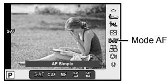 OLYMPUS OM-D E-M10 - Choix d'un mode de mise au point (mode AF) - 2