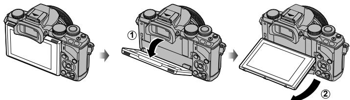 OLYMPUS OM-D E-M10 - Niveau de batterie - 1
