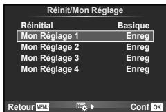 OLYMPUS OM-D E-M10 - Utilisation de Mon Réglage - 1