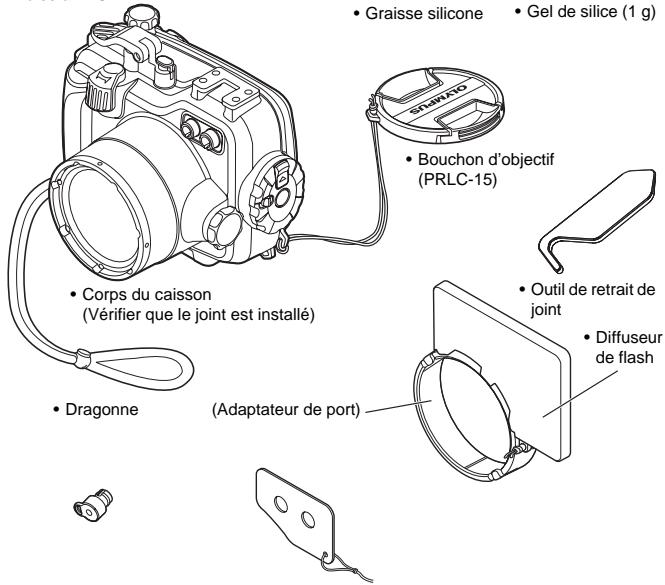 OLYMPUS PT-054 - Contrôle du contenu de l'emballage - 2