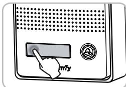 SOMFY VISIOPHONE V400 RTS - Installation de l'étiquette porte-nom - 1