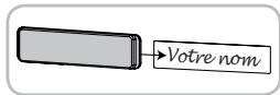 SOMFY VISIOPHONE V400 RTS - Installation de l'étiquette porte-nom - 4
