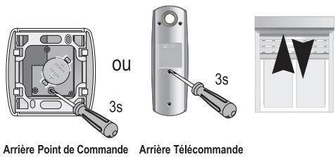 SOMFY VISIOPHONE V400 RTS - Programmation sur une motorisation de volet roulant radio Somfy RTS - 1