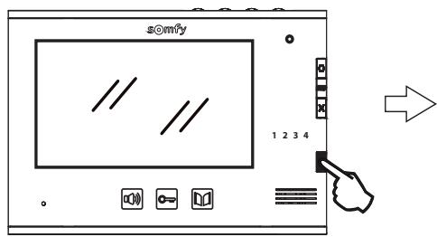SOMFY VISIOPHONE V400 RTS - Sur une douille ou une prise télécommandée Somfy RTS - 1
