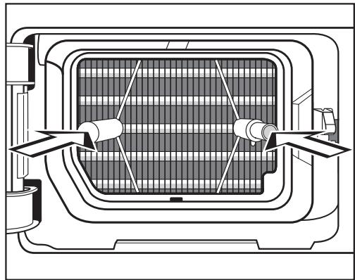 MIELE TCE 620 WP - Contrôle de l'échangeur thermique (condenseur) - 3