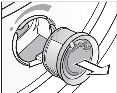 MIELE TCE 620 WP - Remplacer le flacon de perfume - 2