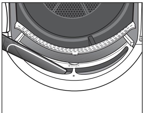 MIELE TCE 620 WP - Nettoyage complet des filtres à peluches et de la zone d'aération - 3