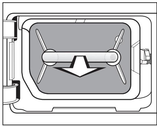 MIELE TCE 620 WP - Démonter le filtré - 2