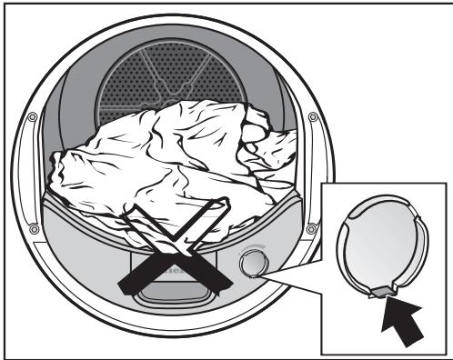 MIELE TCE 620 WP - Ouvrir la porte - 2