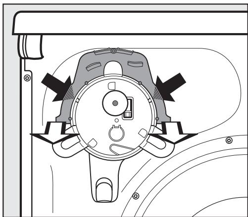 MIELE TCE 620 WP - - Vidange dans un évier / écoullement au sol - 1