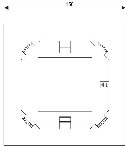THEBEN QUICKFIX-BETON - Système de montage QUICKFIX-béton pour ECO-IR 360 pour le montage dans des plafonds en béton - 5