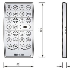 THEBEN SPHINX RC 104 PRO - Dimensions - 1