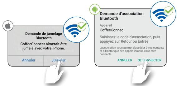 TEFAL REVEIL CAFE CONNECTEE CM450800 - Première connexion de la cafetière (jumelage) - 1