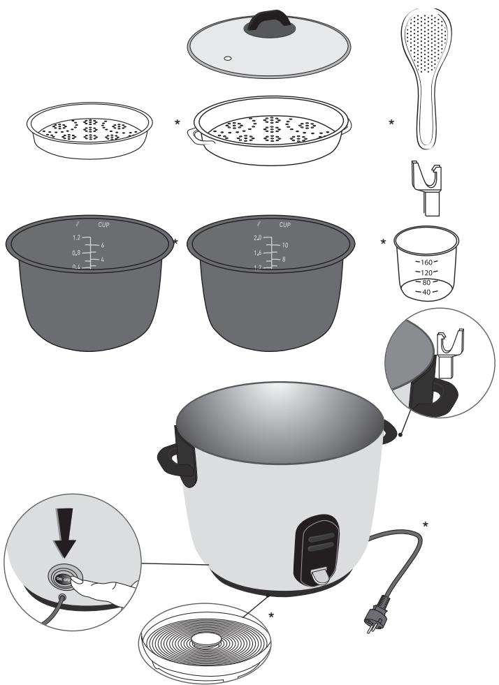 TEFAL RK100570 - CLASSIC 2 - 2