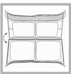 HOTPOINT FTCD 87B6K,  FTCD 87B 6K EU - Reinig het pluizenfilter na elk gebruik - 1
