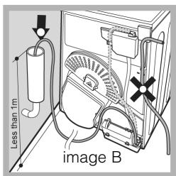 HOTPOINT FTCD 87B6K, FTCD 87B 6K EU - Vidange de l'eau - 2