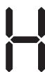 HOTPOINT HKID641B C - Spia di calore residuo. - 1