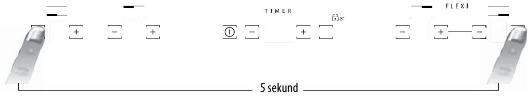 HOTPOINT HKID641B C - Aktwyacja/dezaktywacja sygnalu dzwiekowej - 1