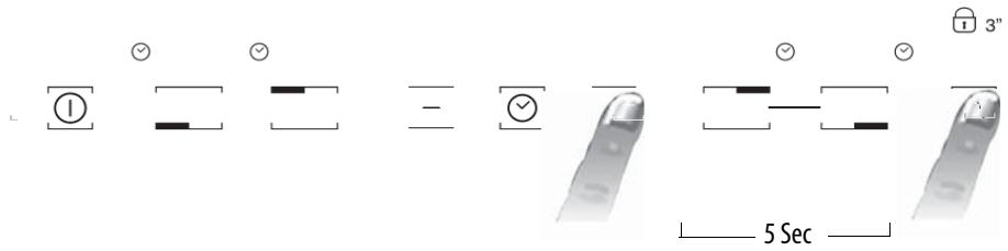 HOTPOINT IKIA 630 S C - Activation/deactivation of the acoustic signal - 1