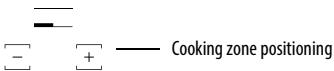 HOTPOINT KID 740 - Switching on and adjusting cooking zones - 3